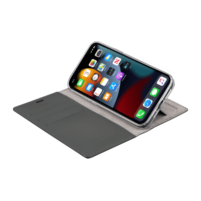 Diarycase 2.0 Genuine Leather Flip Case with Magnetic Stand for Apple iPhone 13