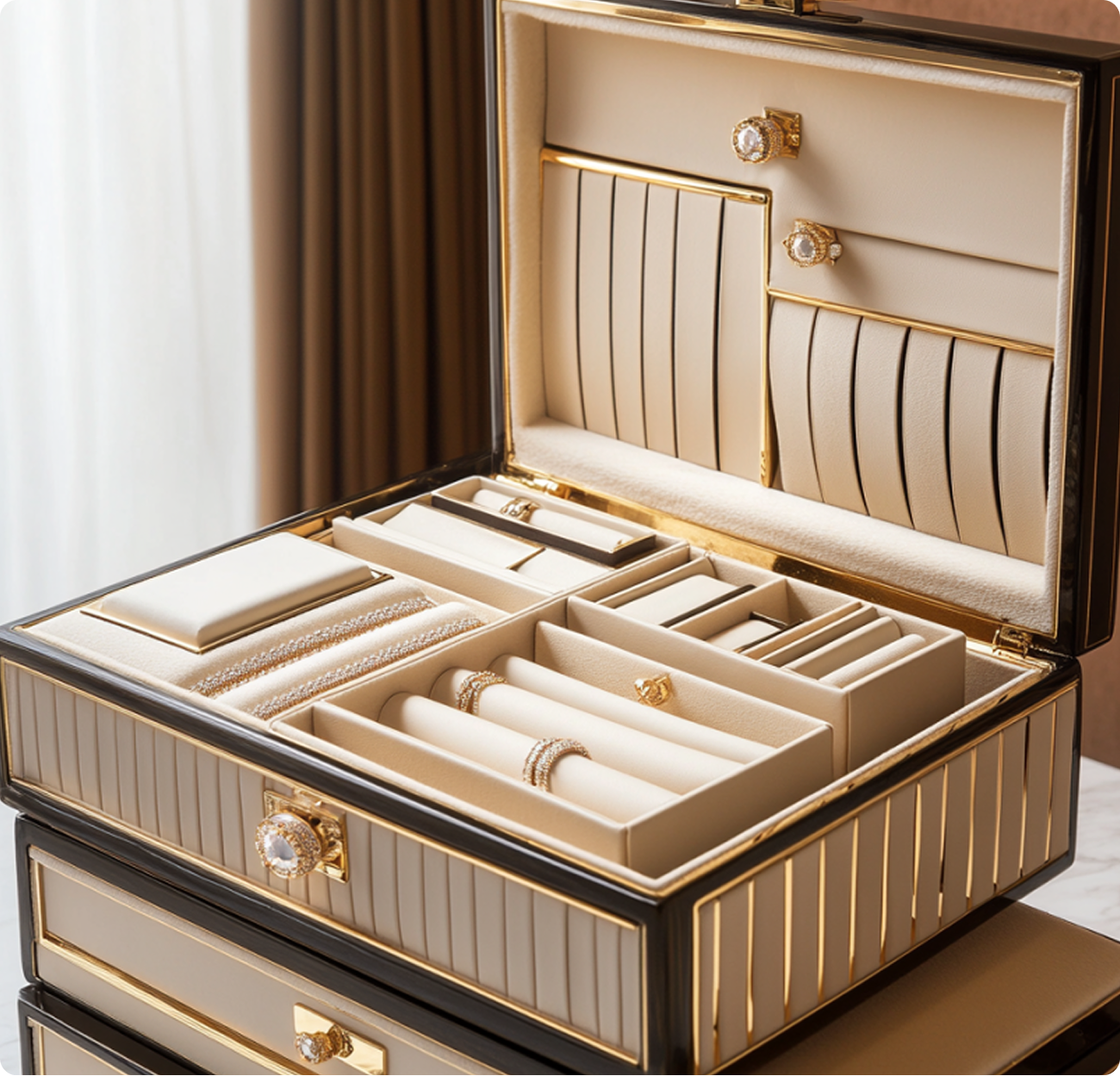 Cleopatra jewelry cabinet