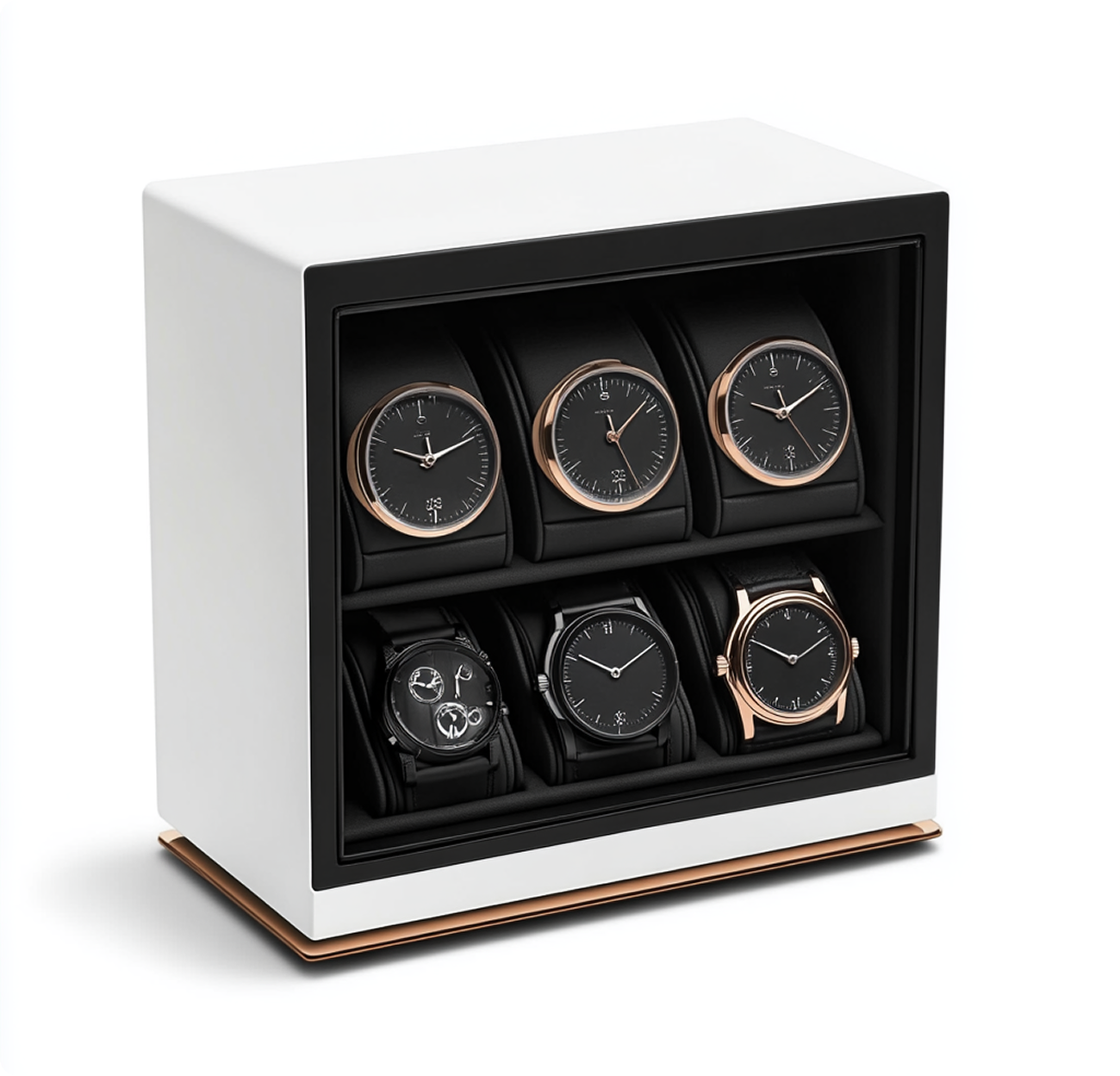 Cubist Shiny White watch box