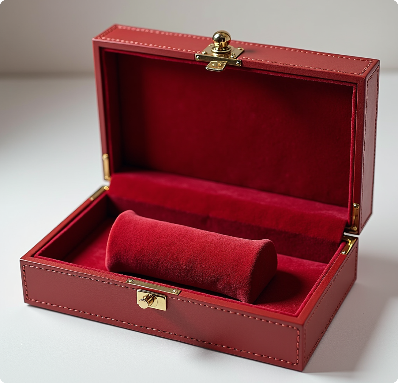Emy red jewelry box