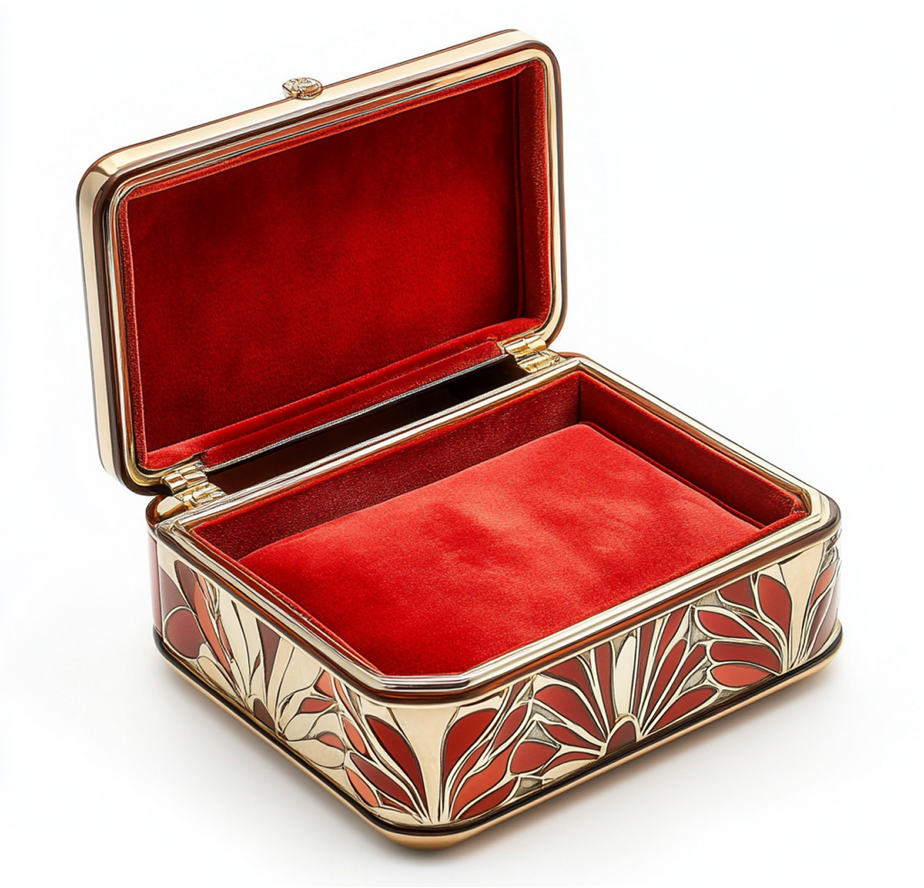 Red Beauty jewelry box