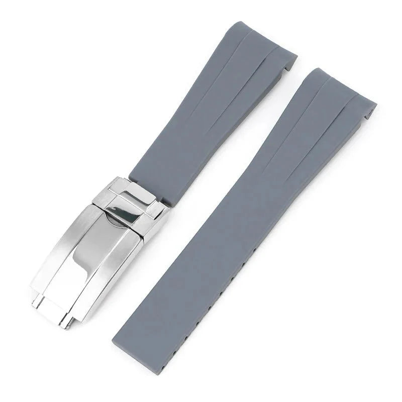 Rubber Strap - For Rolex GMT-Master II - Grey
