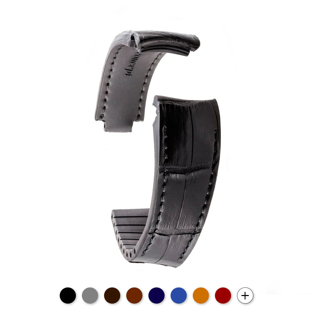 Rolex - Leather watchstrap - Alligator / crocodile