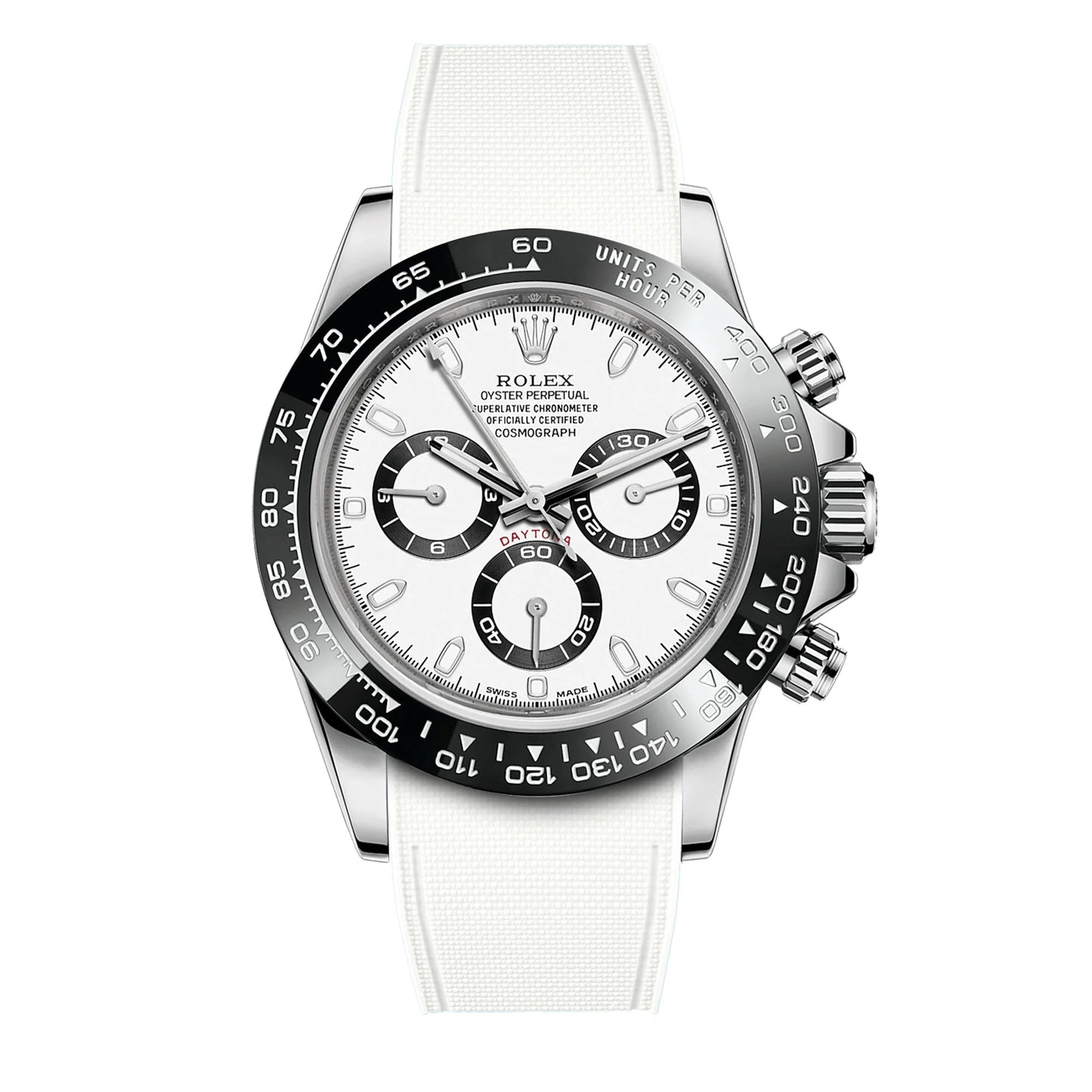 Rolex - Rubber watch band for Daytona & Oyster bracelet