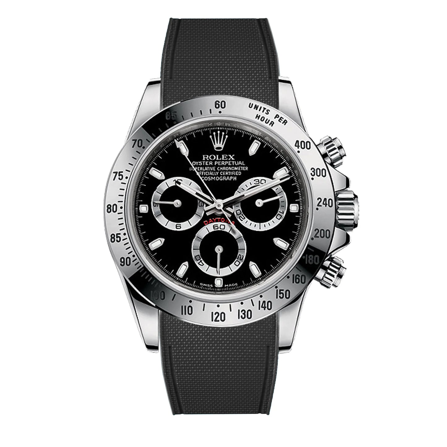 Rolex - Rubber watch band for Daytona & Oyster bracelet