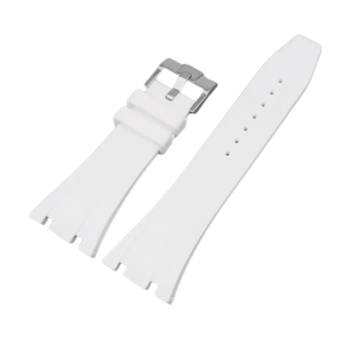 Rubber Strap - For all Audemars Piguet Royal Oak 41mm - White