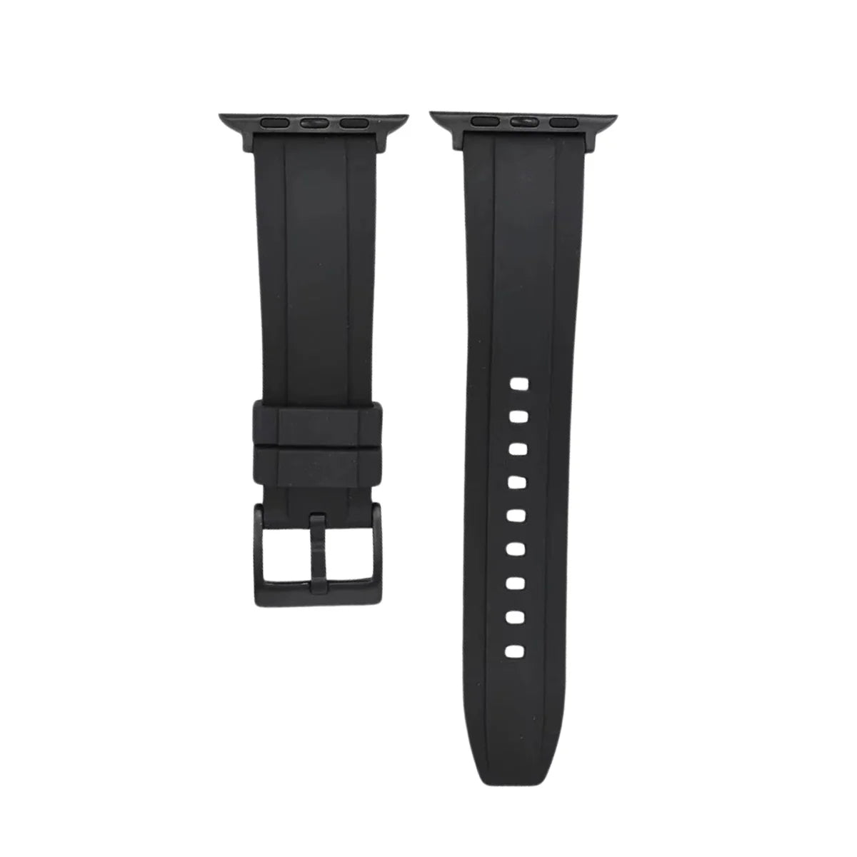 Rubber Strap - For all Apple Watch Models - Black