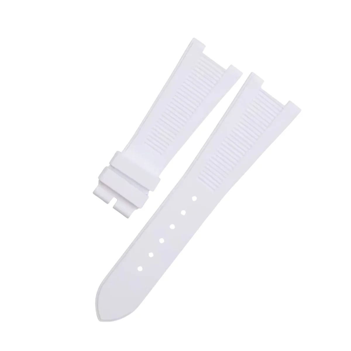 Rubber Strap - For Patek Philippe Nautilus - White
