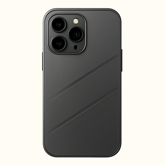 The Architect – Minimal Matte Aluminum iPhone Case