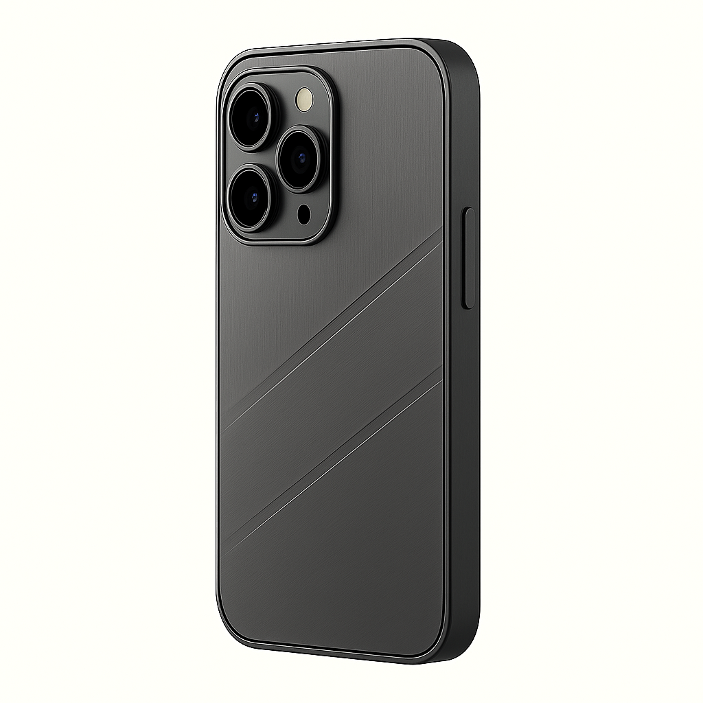 The Architect – Minimal Matte Aluminum iPhone Case