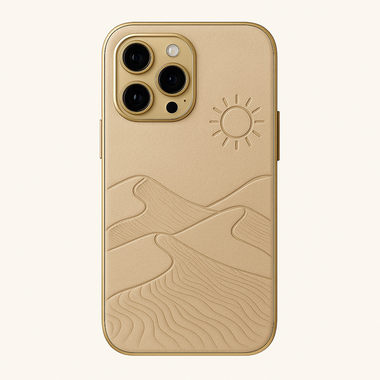 Mirage – Sandstone Leather iPhone Case