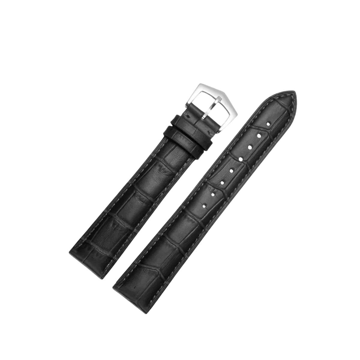 Black Leather Strap - For Patek Philippe Watches