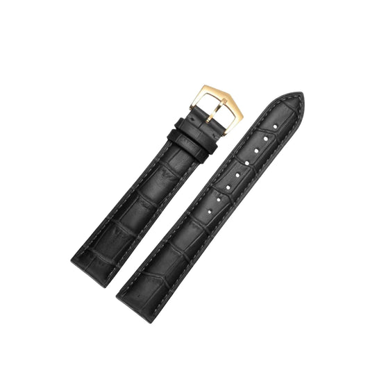 Black Leather Strap - For Patek Philippe Watches