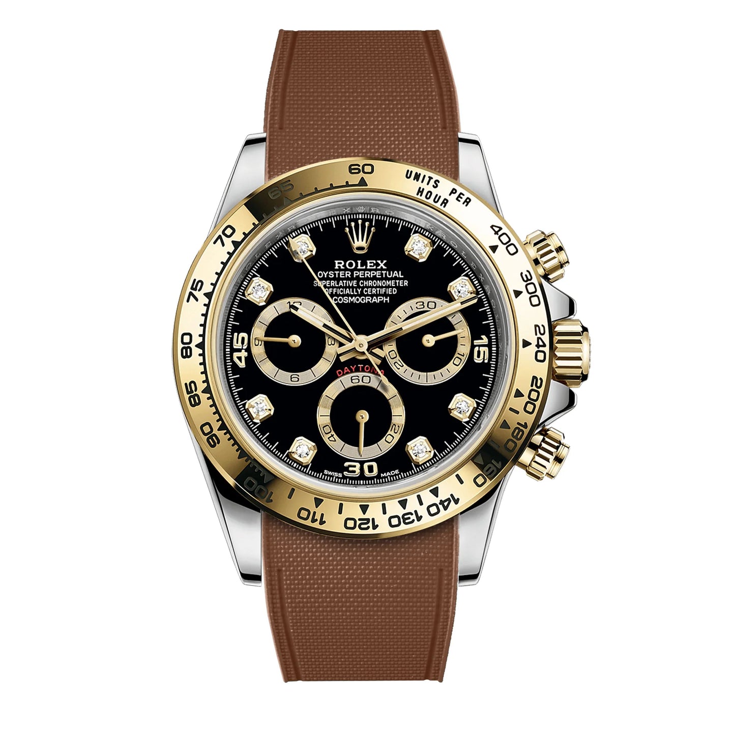 Rolex - Rubber watch band for Daytona & Oyster bracelet