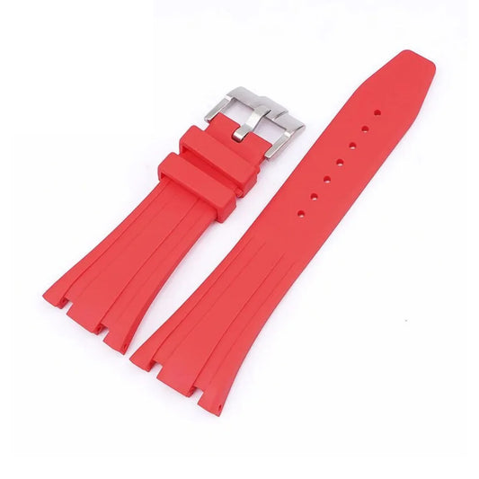 Rubber Strap - For all Audemars Piguet Royal Oak 41mm - Red