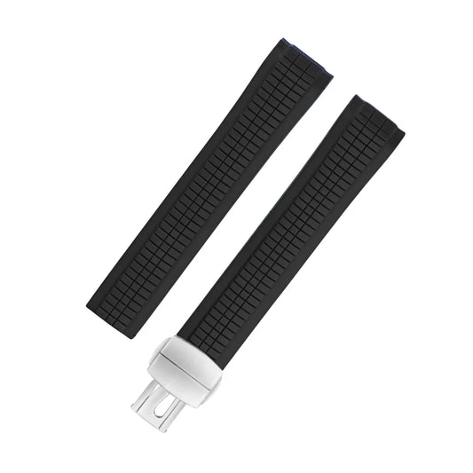 Rubber Strap - For Patek Philippe Aquanaut - Black