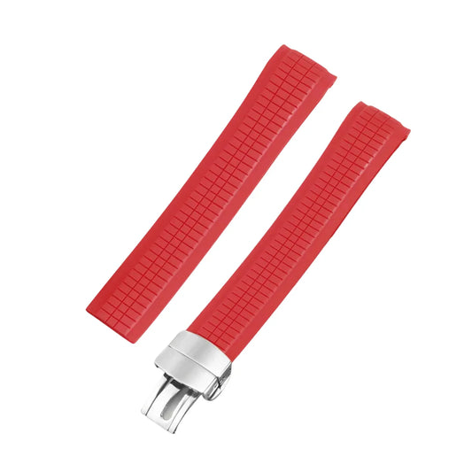 Rubber Strap - For Patek Philippe Aquanaut - Red