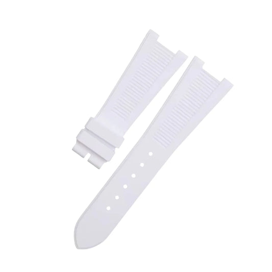 Rubber Strap - For Patek Philippe Nautilus - White